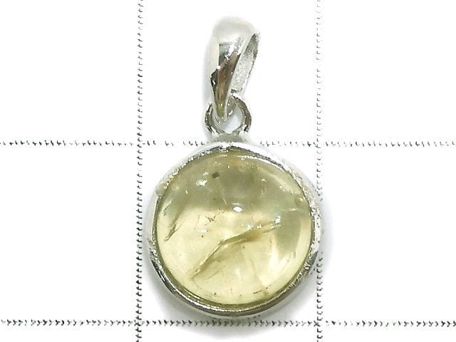 [Video][One of a kind] Golden Apatite Pendant Silver925 NO.10