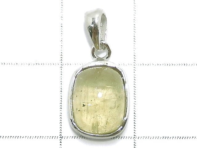 [Video][One of a kind] Golden Apatite Pendant Silver925 NO.14