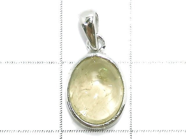 [Video][One of a kind] Golden Apatite Pendant Silver925 NO.17