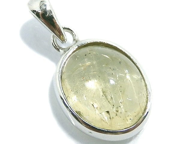 [Video][One of a kind] Golden Apatite Pendant Silver925 NO.18