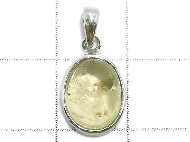 [Video][One of a kind] Golden Apatite Pendant Silver925 NO.23