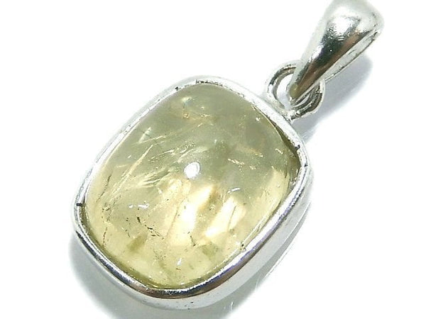 [Video][One of a kind] Golden Apatite Pendant Silver925 NO.26