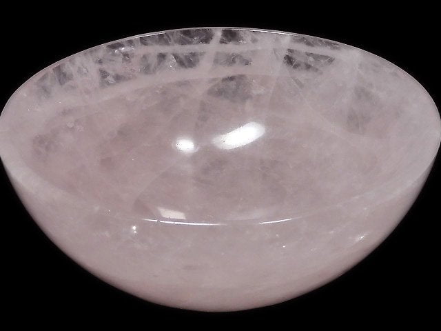 [Video][One of a kind] Rose Quartz Bowl 1pc NO.5