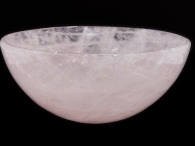 [Video][One of a kind] Rose Quartz Bowl 1pc NO.5