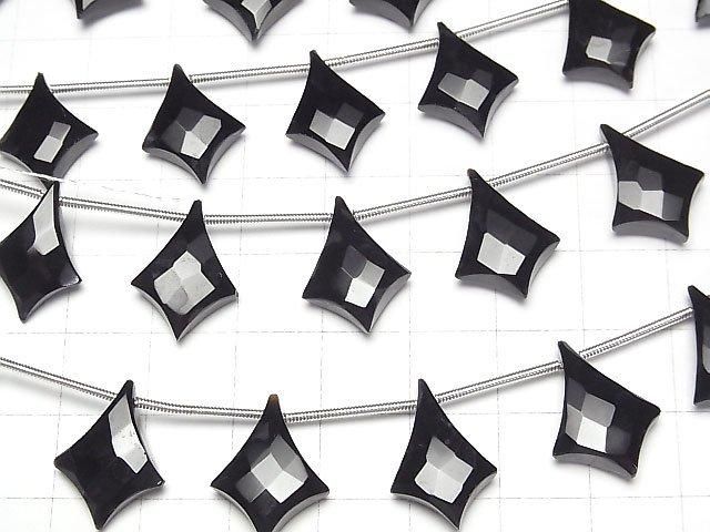 [Video] Onyx AAA Transformed Diamond Shape 1strand (6pcs)