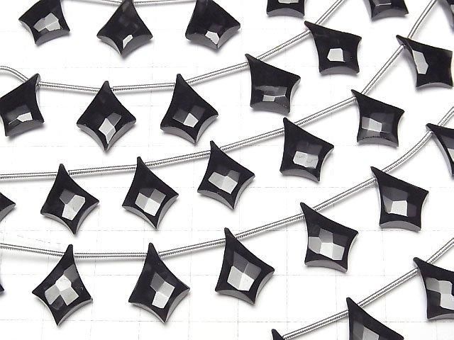 [Video] Onyx AAA Transformed Diamond Shape 1strand (6pcs)
