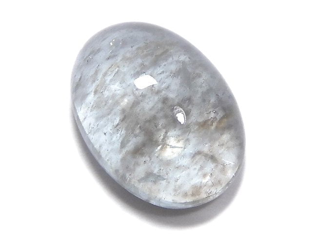 [Video][One of a kind] High Quality Moss Aquamarine AAA- Cabochon 1pc NO.102