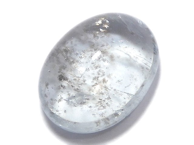 [Video][One of a kind] High Quality Moss Aquamarine AAA- Cabochon 1pc NO.106