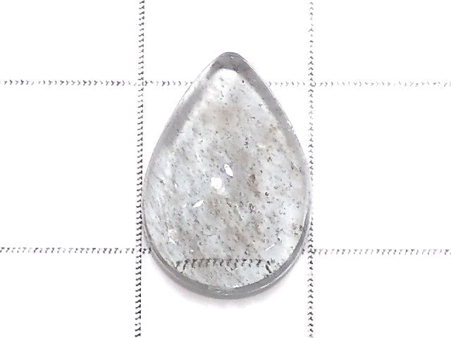 [Video][One of a kind] High Quality Moss Aquamarine AAA- Cabochon 1pc NO.108