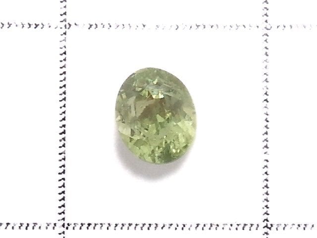 [Video][One of a kind] High Quality Demantoid Garnet AAA Loose stone Faceted 1pc NO.21