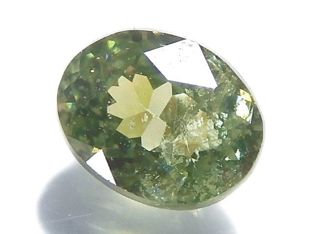 [Video][One of a kind] High Quality Demantoid Garnet AAA Loose stone Faceted 1pc NO.24