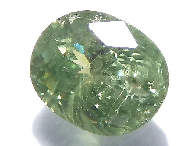 [Video][One of a kind] High Quality Demantoid Garnet AAA Loose stone Faceted 1pc NO.35