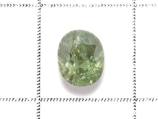 [Video][One of a kind] High Quality Demantoid Garnet AAA Loose stone Faceted 1pc NO.35