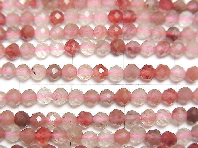 [Video]High Quality! Andesine AA++ Faceted Round 3mm 1strand beads (aprx.15inch/37cm)