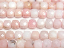 [Video]High Quality! Pink Opal AA++ Cube Shape 6x6x6mm half or 1strand beads (aprx.15inch/36cm)