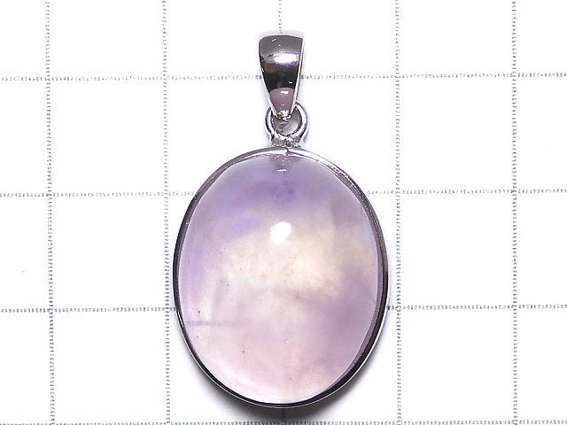 [Video][One of a kind] Morganite AAA Pendant Silver925 NO.123