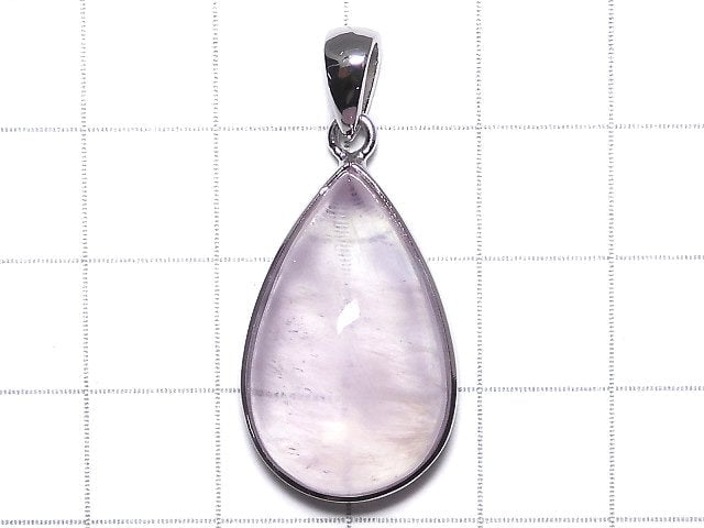 [Video][One of a kind] Morganite AAA Pendant Silver925 NO.124