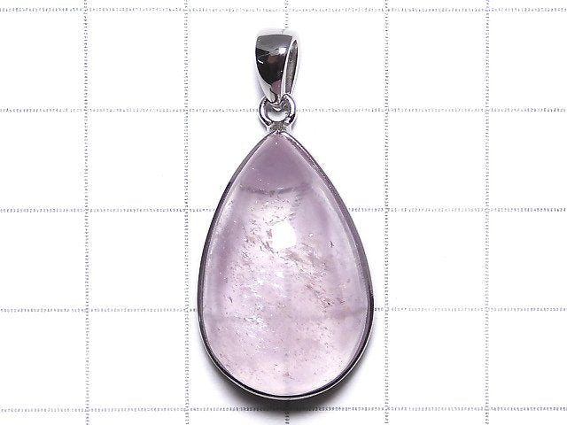 [Video][One of a kind] Morganite AAA Pendant Silver925 NO.126