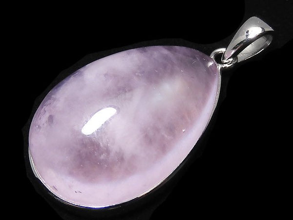 [Video][One of a kind] Morganite AAA Pendant Silver925 NO.128