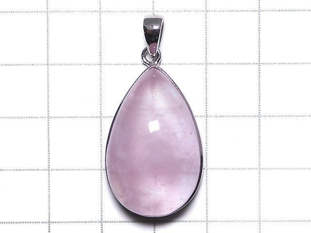 [Video][One of a kind] Morganite AAA Pendant Silver925 NO.128