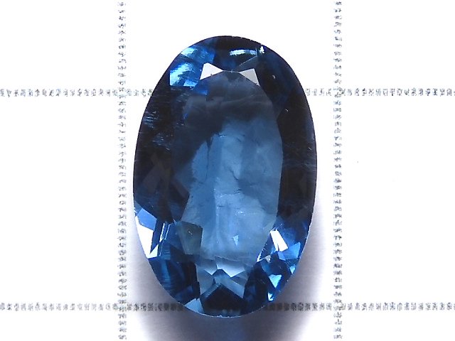 [Video][One of a kind] High Quality London Blue Topaz AAA Loose stone Faceted 1pc NO.24