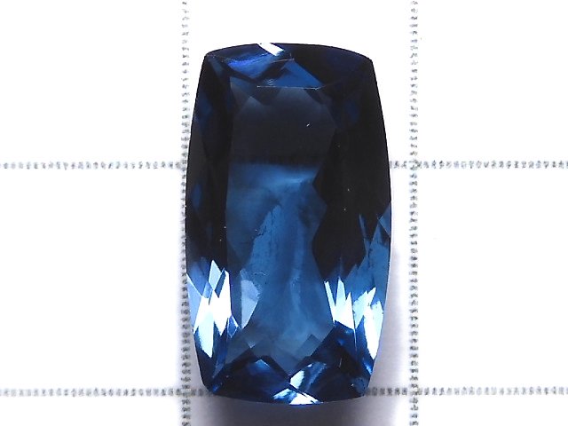 [Video][One of a kind] High Quality London Blue Topaz AAA Loose stone Faceted 1pc NO.29