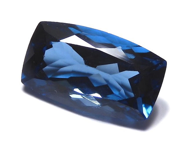 [Video][One of a kind] High Quality London Blue Topaz AAA Loose stone Faceted 1pc NO.33