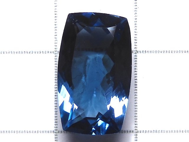 [Video][One of a kind] High Quality London Blue Topaz AAA Loose stone Faceted 1pc NO.34