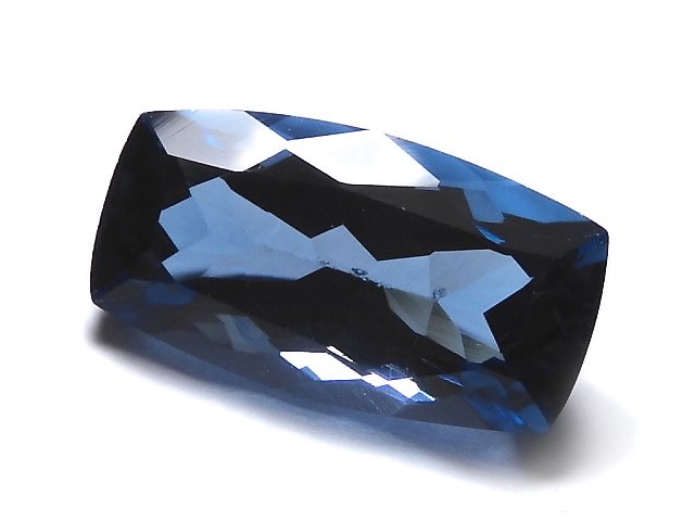 [Video][One of a kind] High Quality London Blue Topaz AAA Loose stone Faceted 1pc NO.35