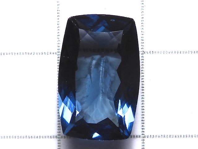 [Video][One of a kind] High Quality London Blue Topaz AAA Loose stone Faceted 1pc NO.36