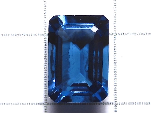 [Video][One of a kind] High Quality London Blue Topaz AAA Loose stone Faceted 1pc NO.37