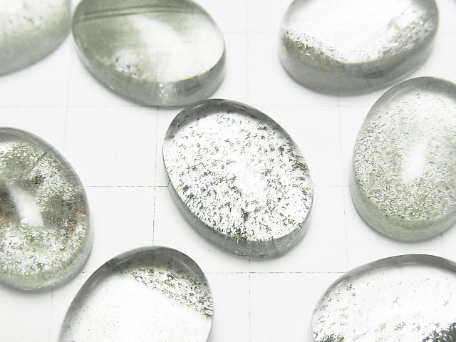 [Video] Garden Quartz AAA Oval Cabochon 19x14mm 2pcs