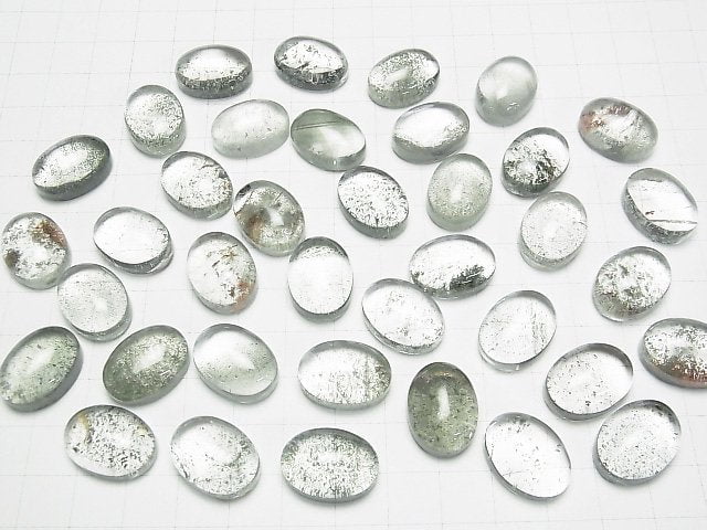 [Video] Garden Quartz AAA Oval Cabochon 19x14mm 2pcs