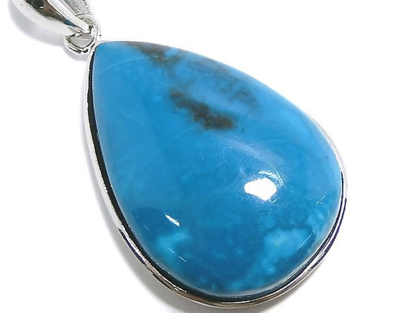 [Video][One of a kind] Chrysocolla AAA Pendant Silver925 NO.56