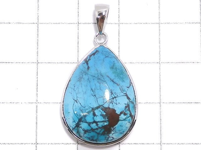 [Video][One of a kind] Chrysocolla AAA Pendant Silver925 NO.57