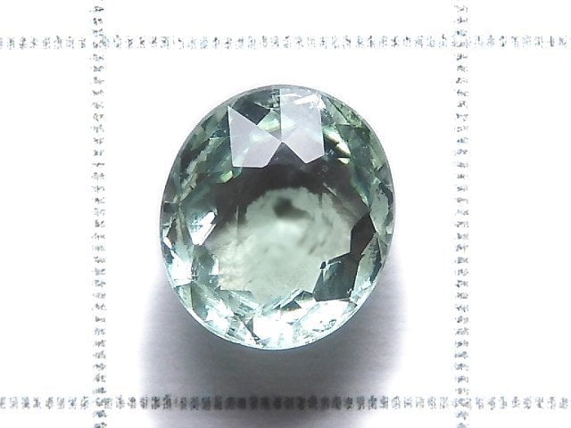 [Video][One of a kind] High Quality Mint Tourmaline AAA Loose stone Faceted 1pc NO.303