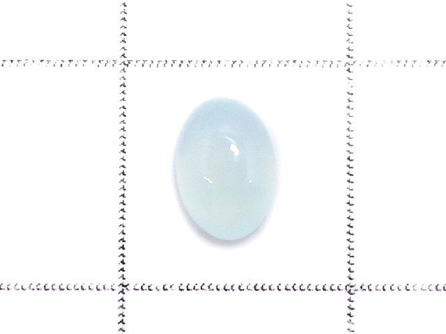 [Video][One of a kind] Blue Smithsonite Cabochon 1pc NO.41