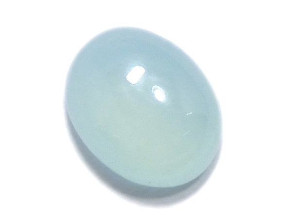 [Video][One of a kind] Blue Smithsonite Cabochon 1pc NO.46