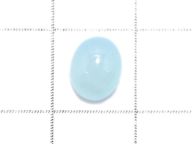 [Video][One of a kind] Blue Smithsonite Cabochon 1pc NO.47