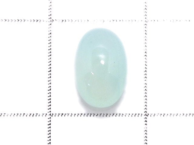 [Video][One of a kind] Blue Smithsonite Cabochon 1pc NO.49