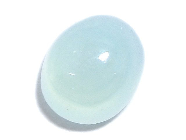 [Video][One of a kind] Blue Smithsonite Cabochon 1pc NO.50