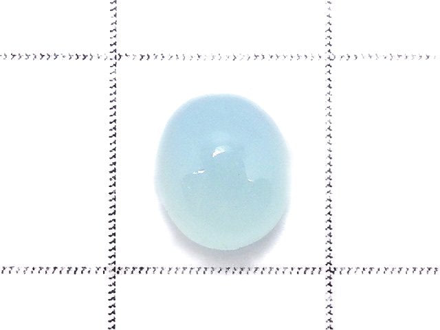 [Video][One of a kind] Blue Smithsonite Cabochon 1pc NO.51