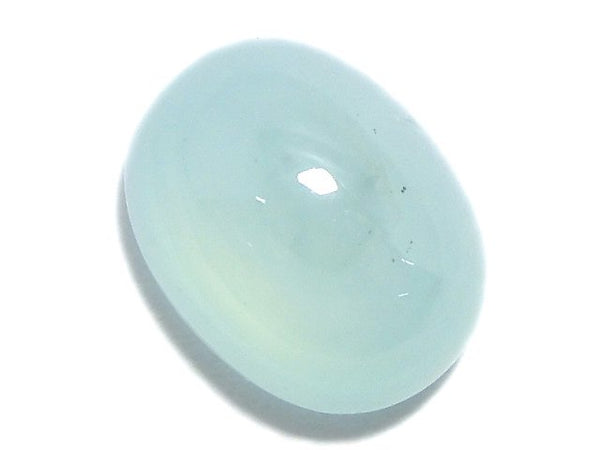 [Video][One of a kind] Blue Smithsonite Cabochon 1pc NO.53