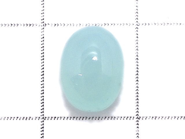 [Video][One of a kind] Blue Smithsonite Cabochon 1pc NO.54