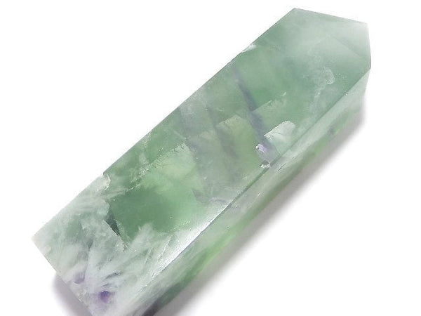 [Video][One of a kind] Angel Feather Fluorite Point (square pillar) 1pc NO.5