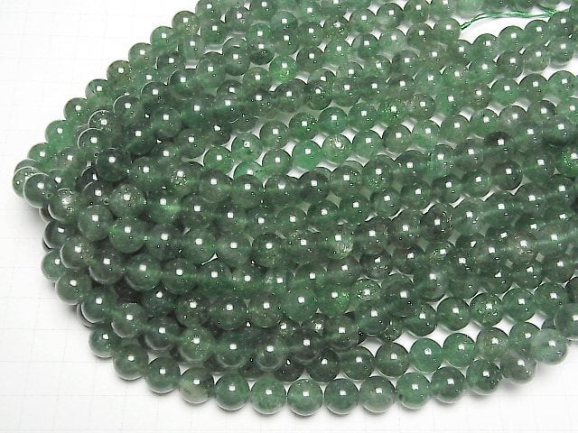 [Video] Green Aventurine AAA Round 10.5mm half or 1strand beads (aprx.15inch/36cm)