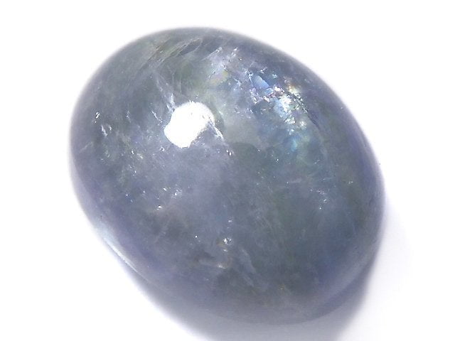 [Video][One of a kind] High Quality Bi-color Tanzanite AAA Cabochon 1pc NO.4