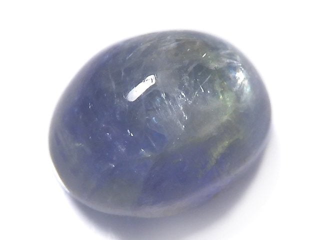 [Video][One of a kind] High Quality Bi-color Tanzanite AAA Cabochon 1pc NO.10