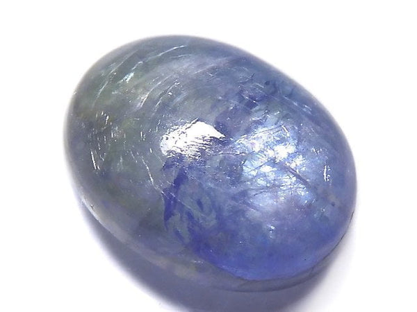 [Video][One of a kind] High Quality Bi-color Tanzanite AAA Cabochon 1pc NO.12