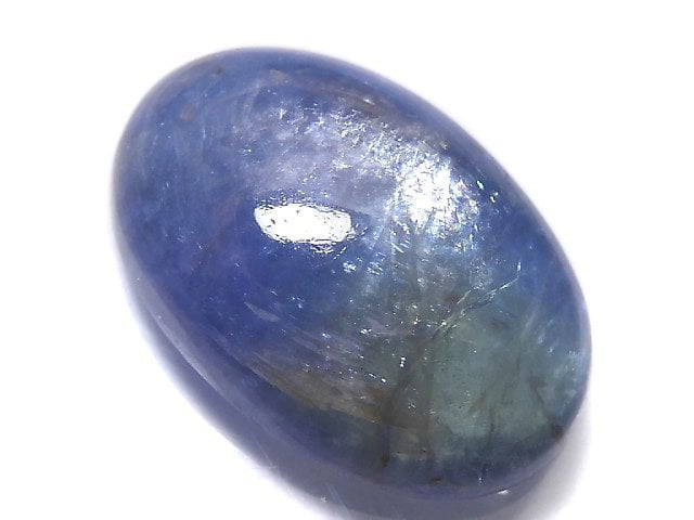 [Video][One of a kind] High Quality Bi-color Tanzanite AAA Cabochon 1pc NO.19